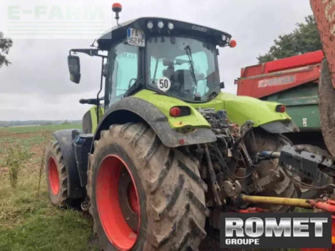 CLAAS axion 800 - Farm tractor: picture 2 CLAAS axion 800 - Farm tractor: picture 2