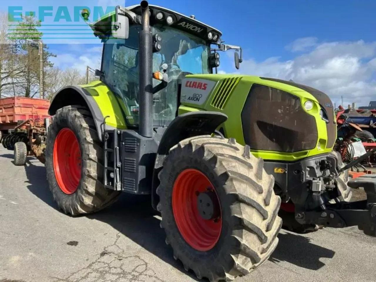 CLAAS axion 800 - Farm tractor: picture 2 CLAAS axion 800 - Farm tractor: picture 2