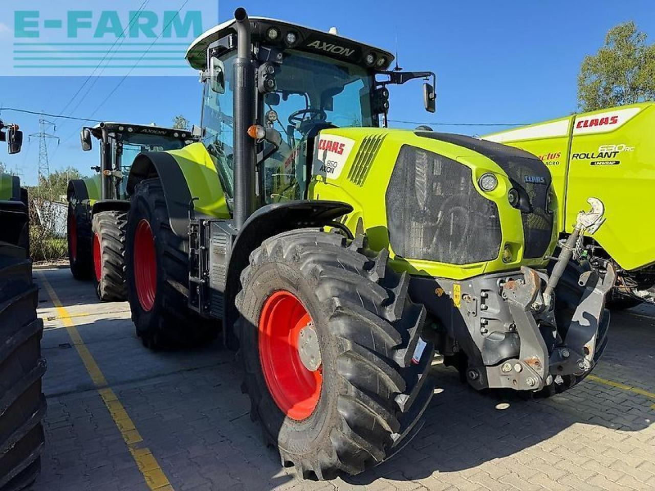 CLAAS axion 810 cebis hexa-shift - Farm tractor: picture 1 CLAAS axion 810 cebis hexa-shift - Farm tractor: picture 1