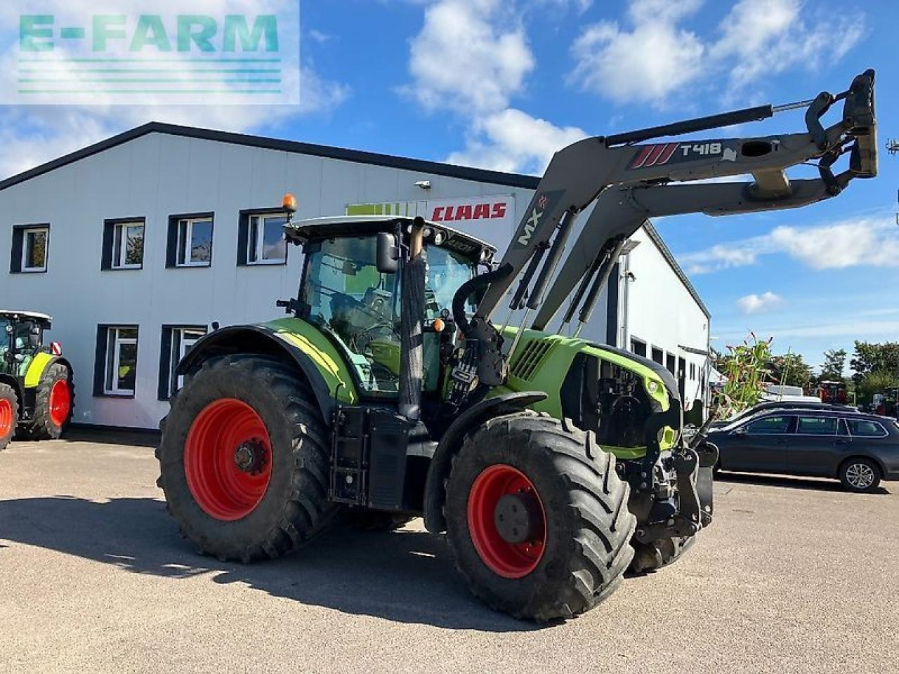 CLAAS axion 830 cmatic CMATIC - Farm tractor: picture 1 CLAAS axion 830 cmatic CMATIC - Farm tractor: picture 1