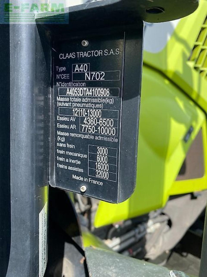 CLAAS axion 830 cmatic CMATIC - Farm tractor: picture 2 CLAAS axion 830 cmatic CMATIC - Farm tractor: picture 2