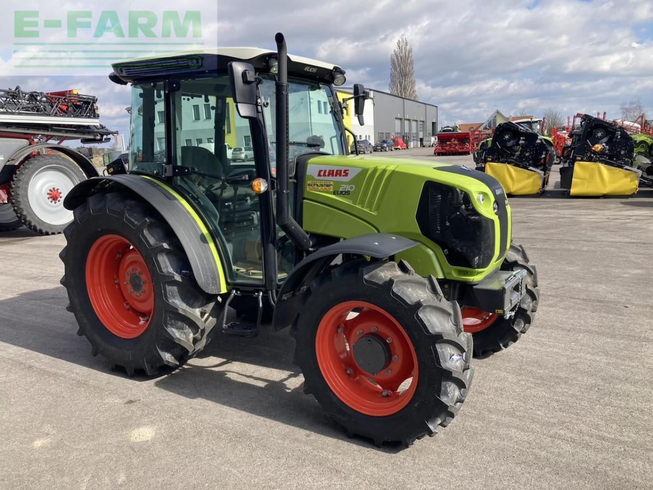 CLAAS elios 210 - Farm tractor: picture 1 CLAAS elios 210 - Farm tractor: picture 1