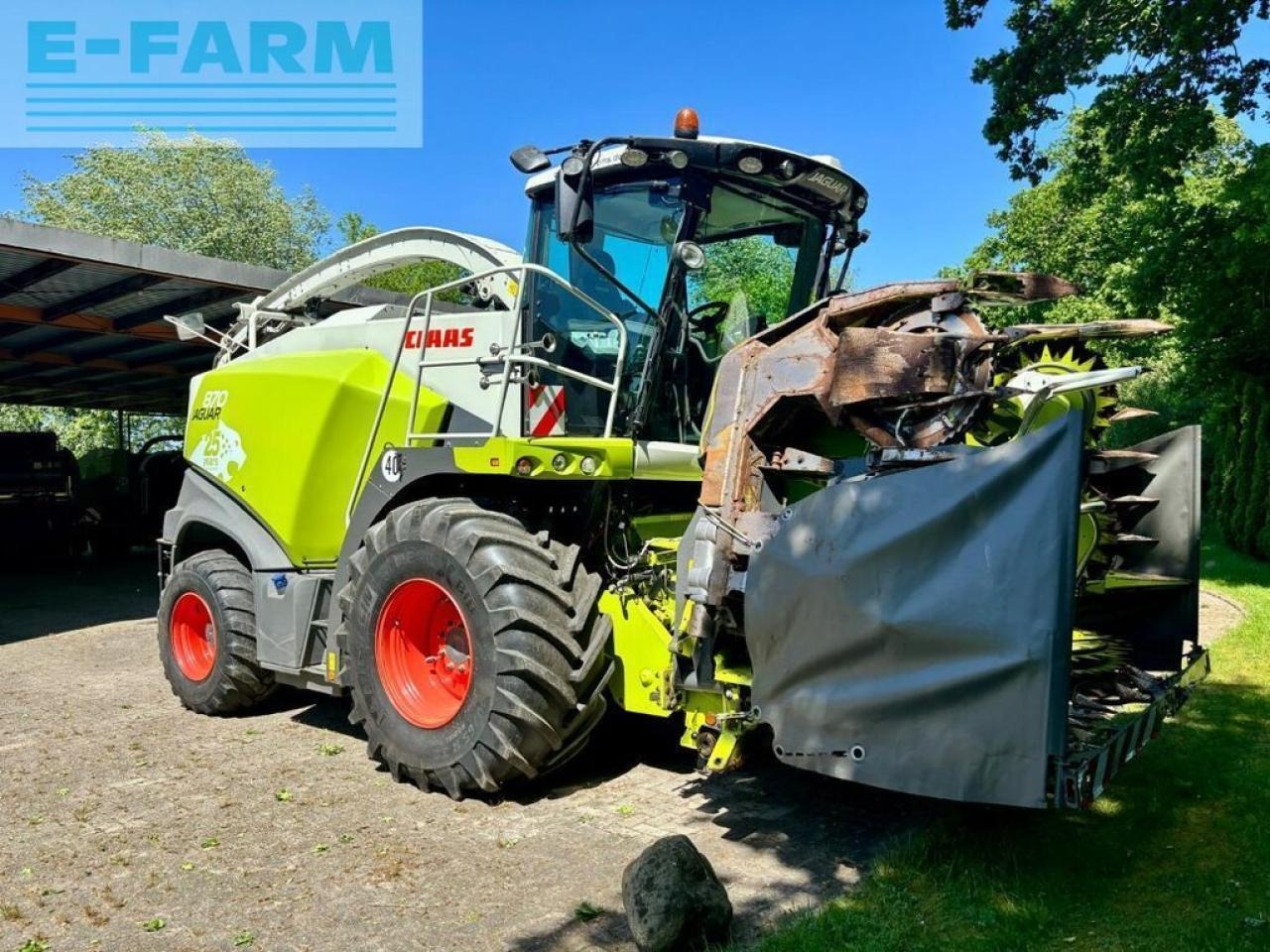 CLAAS jaguar 870 (496), orbis 600 sd, pu 300 profi con - Forage harvester: picture 2 CLAAS jaguar 870 (496), orbis 600 sd, pu 300 profi con - Forage harvester: picture 2