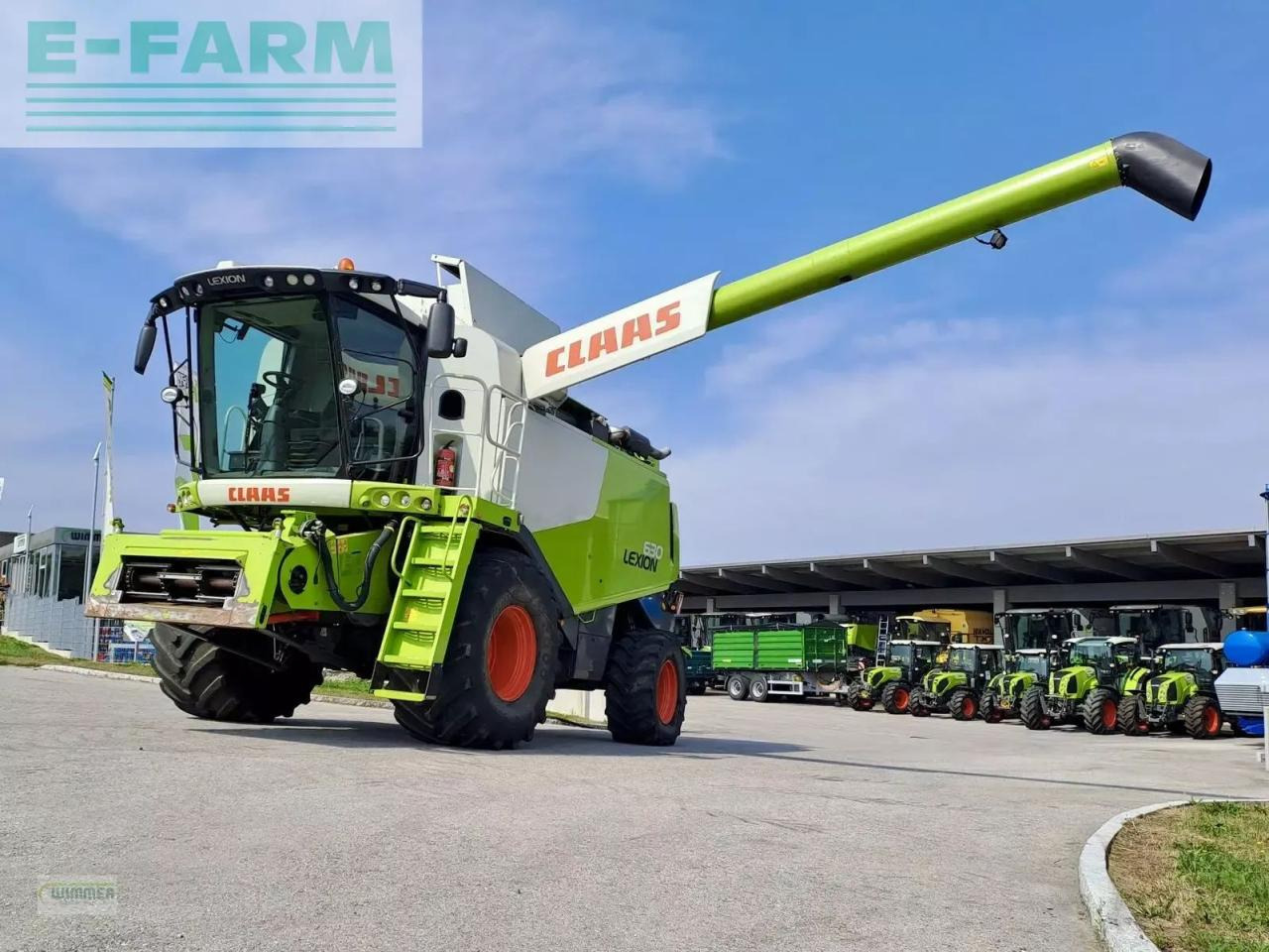 CLAAS lexion 630 - allrad - Combine harvester: picture 2 CLAAS lexion 630 - allrad - Combine harvester: picture 2