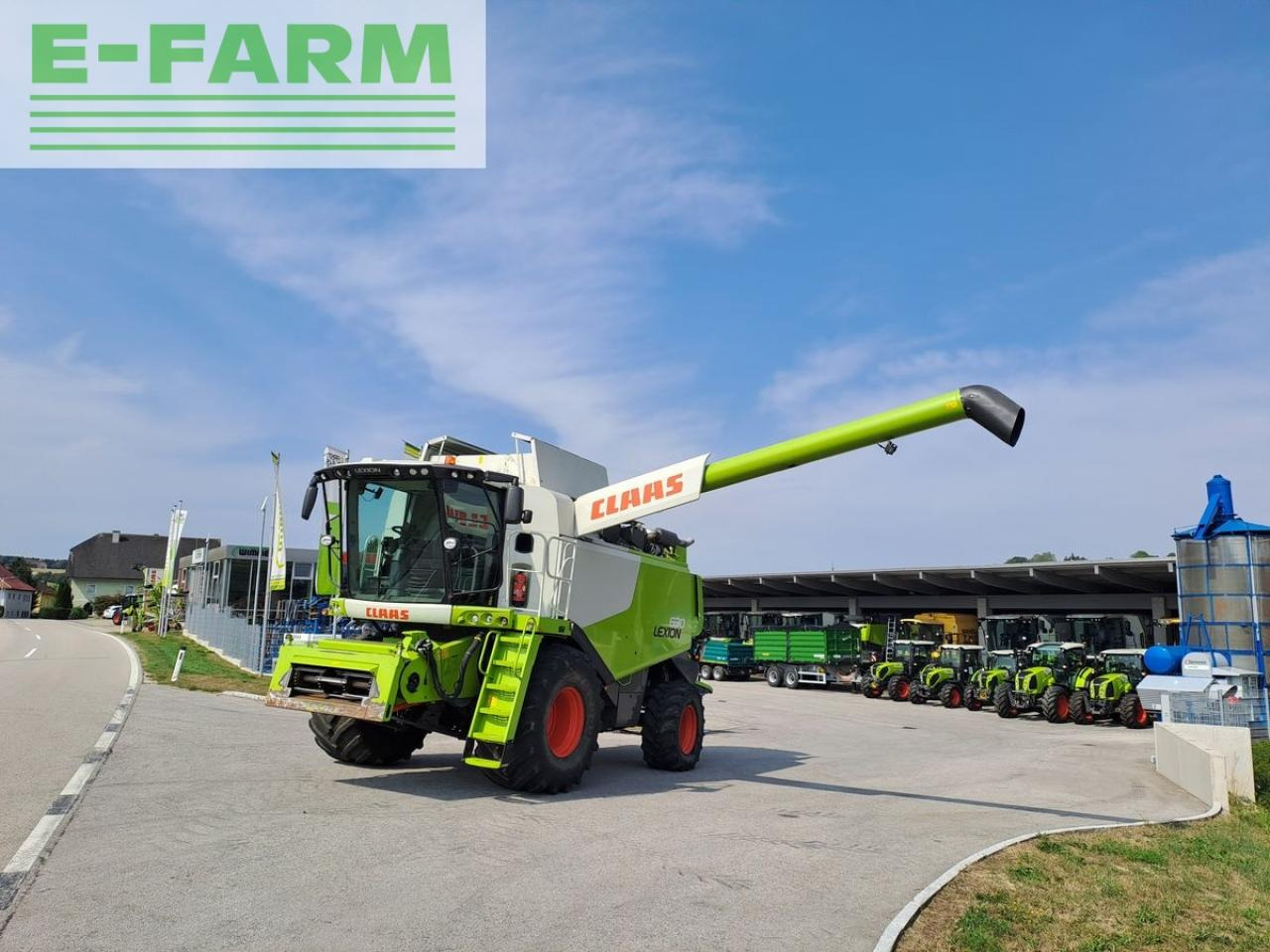 CLAAS lexion 630 - allrad - Combine harvester: picture 1 CLAAS lexion 630 - allrad - Combine harvester: picture 1