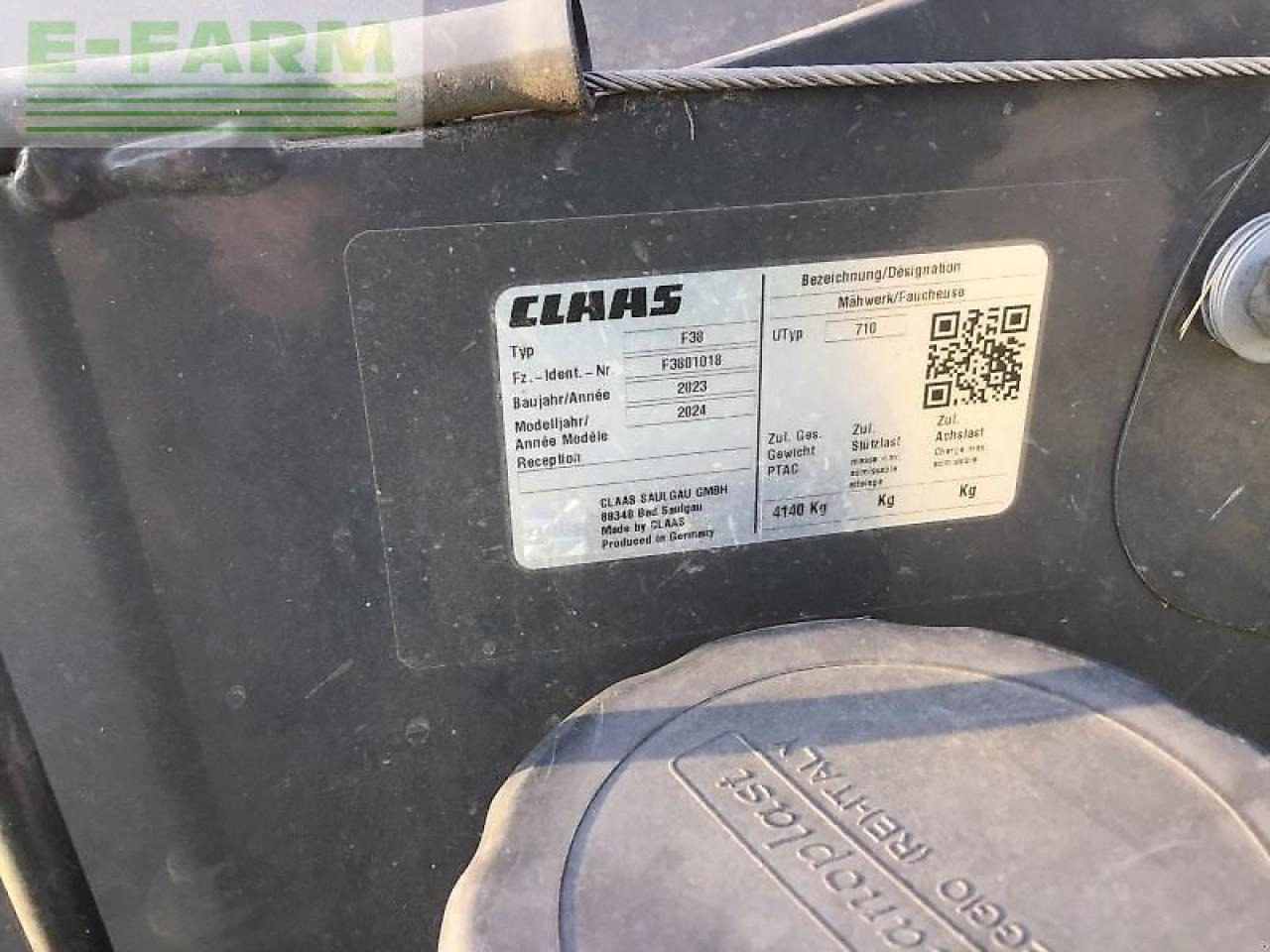 CLAAS mähwerk disco 9700 c as - Mower: picture 2 CLAAS mähwerk disco 9700 c as - Mower: picture 2