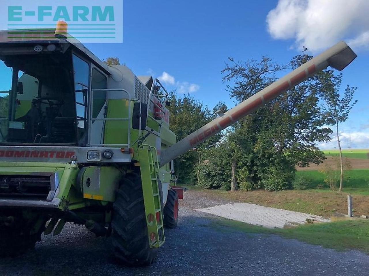 Combine harvester CLAAS mega 208: picture 7