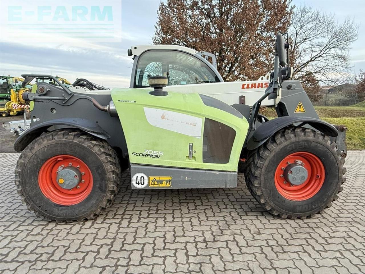 Telescopic handler CLAAS scorpion 7055 agri: picture 6
