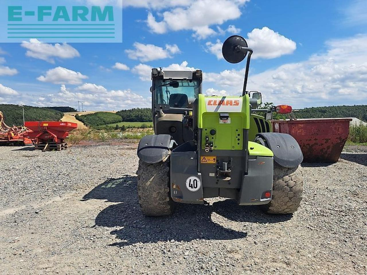 CLAAS scorpion 9055 - Telescopic handler: picture 3 CLAAS scorpion 9055 - Telescopic handler: picture 3