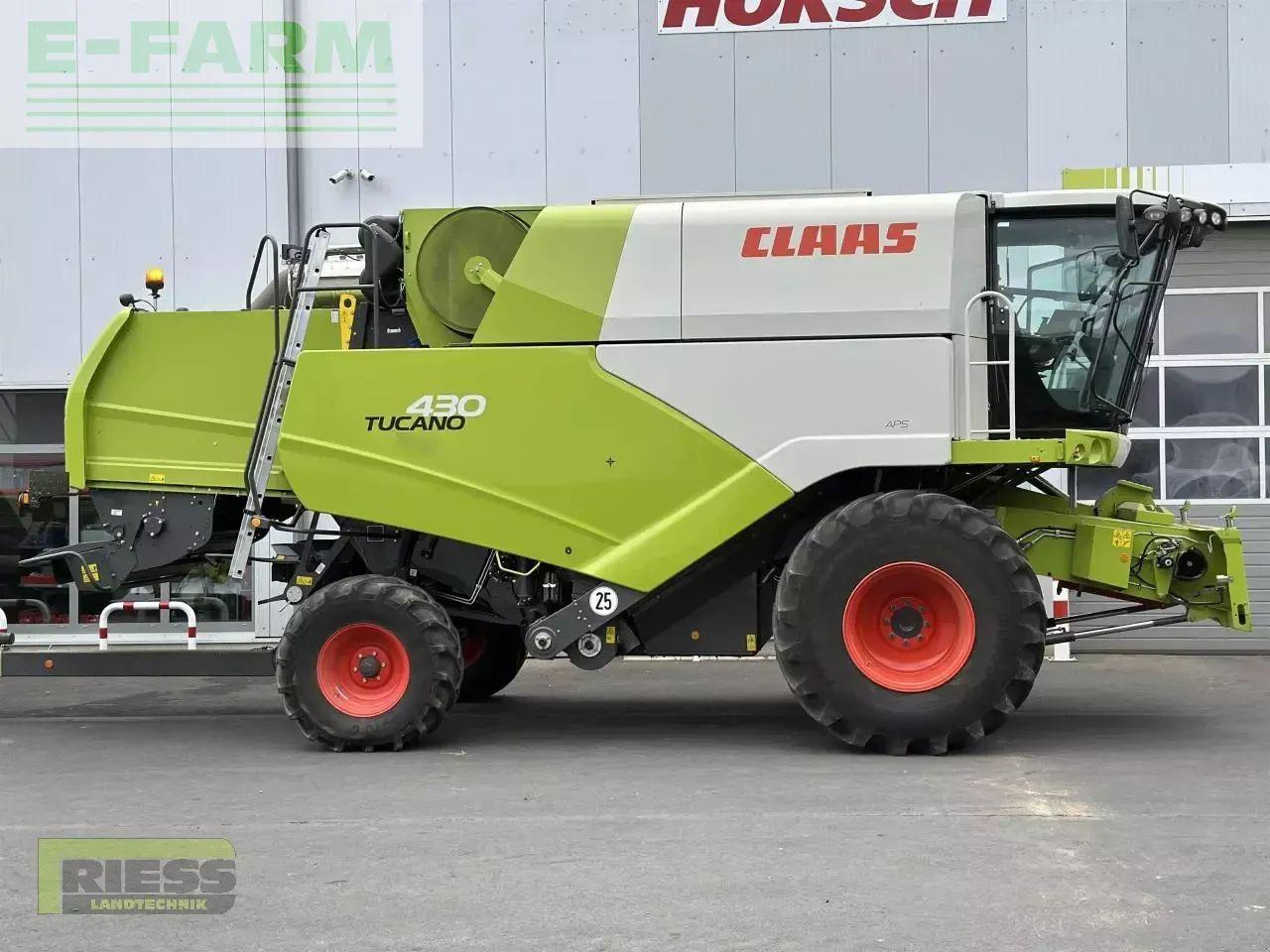 Combine harvester CLAAS tucano 430 vario 560 l34: picture 8