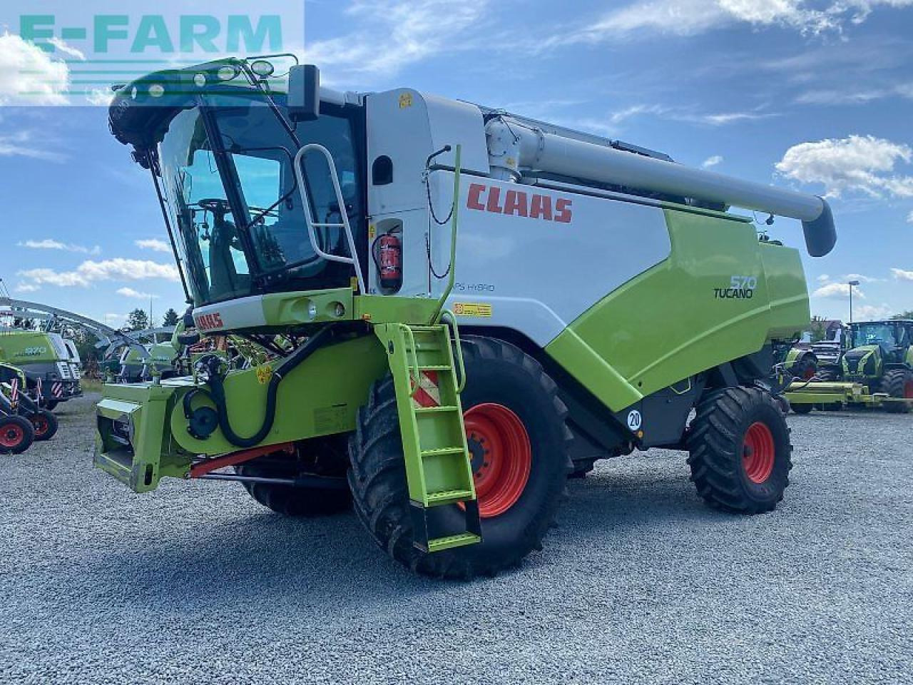 CLAAS tucano 570 - Combine harvester: picture 5 CLAAS tucano 570 - Combine harvester: picture 5