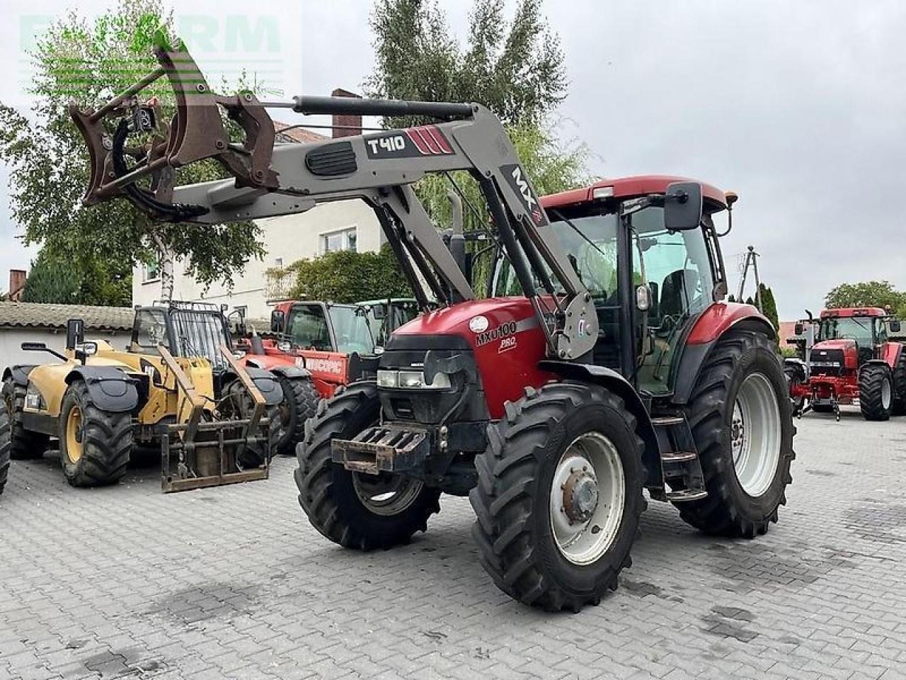 Case-IH mxu 100 pro maxxum + mx t410 - Farm tractor: picture 1 Case-IH mxu 100 pro maxxum + mx t410 - Farm tractor: picture 1