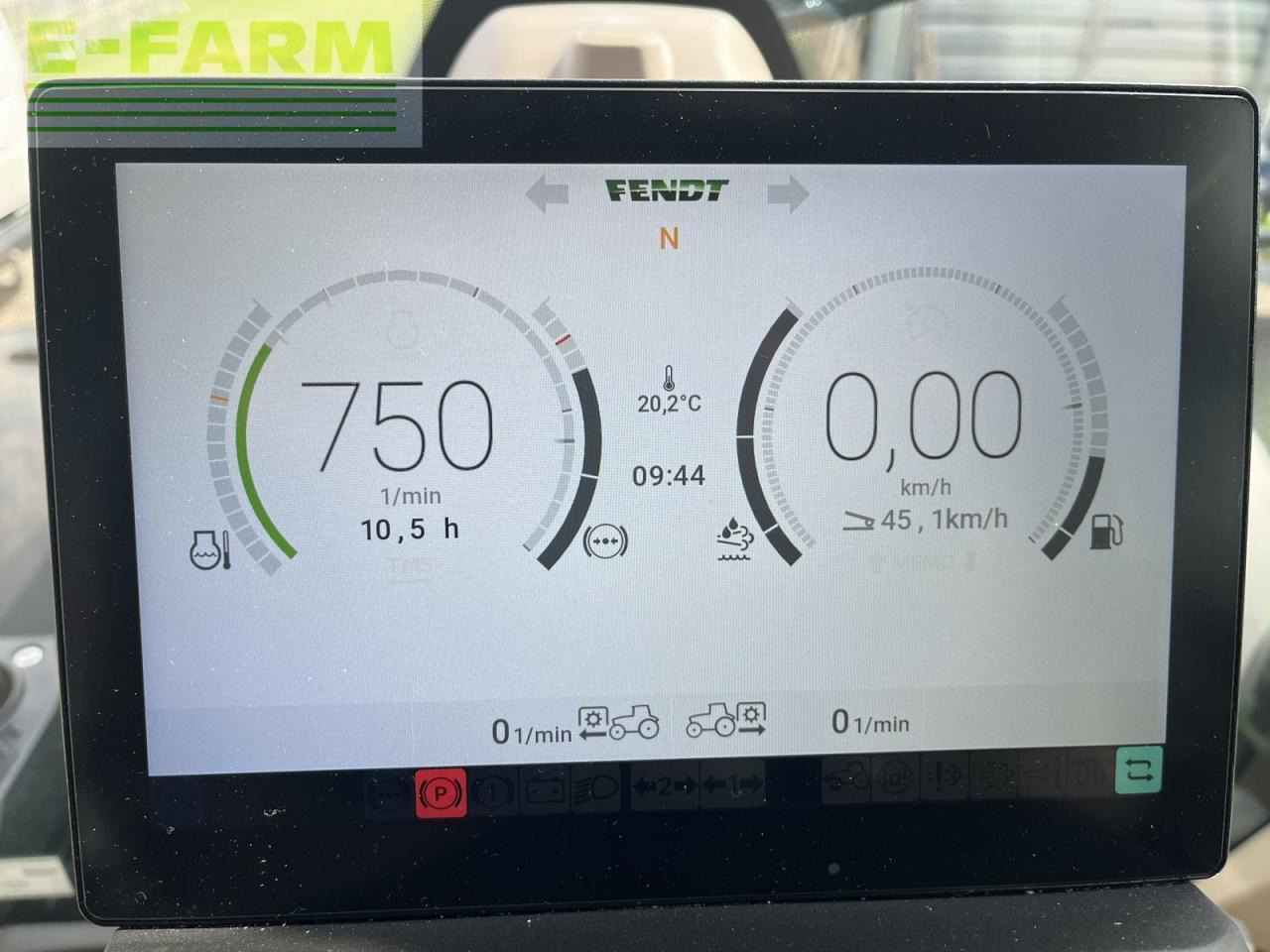 Farm tractor Fendt 312 vario gen4 power setting2 Power: picture 18