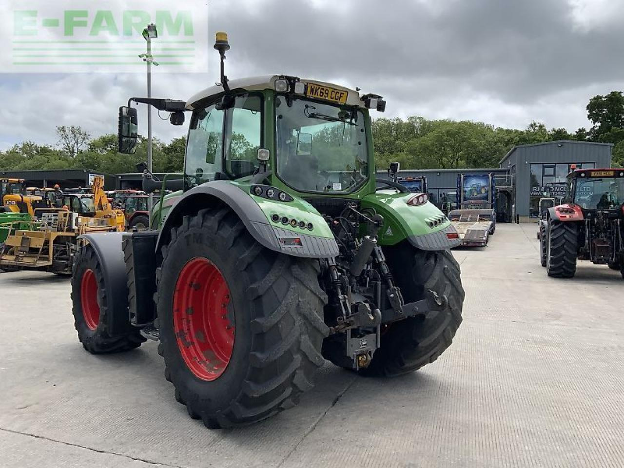 Farm tractor Fendt 724 profi plus vario tractor (st23355) ProfiPlus: picture 8