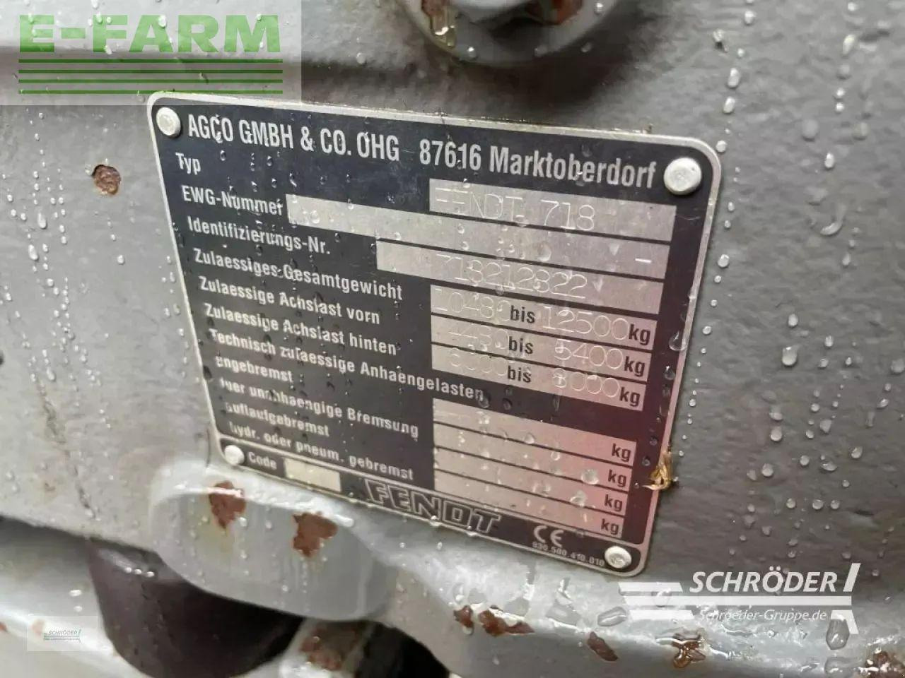 Fendt 818 vario tms - rüfa - Farm tractor: picture 5 Fendt 818 vario tms - rüfa - Farm tractor: picture 5