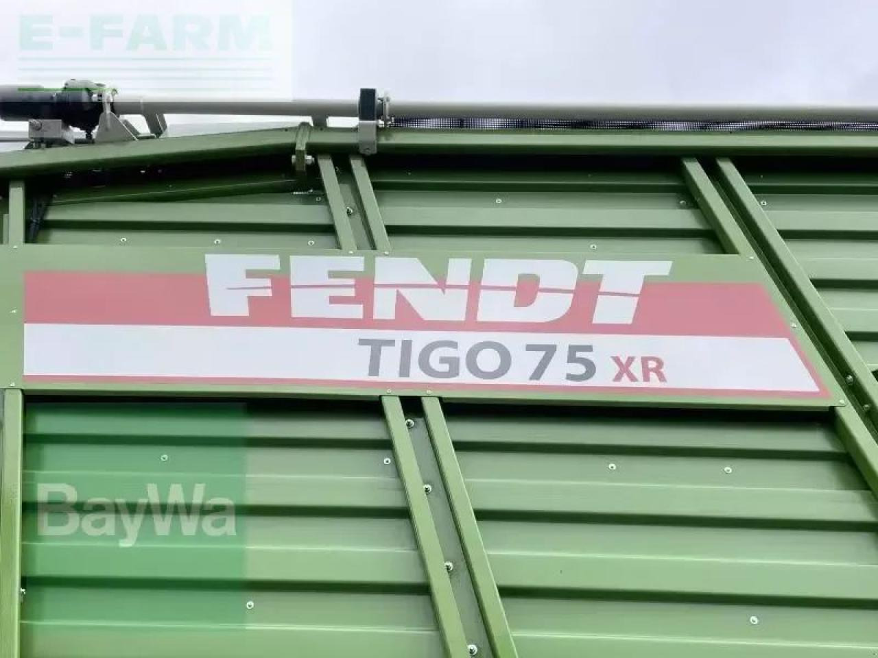 Self-loading wagon Fendt tigo 75 xr: picture 7