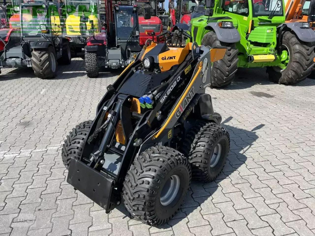 Wheel loader Giant sk 202d neuwertig inkl. schaufel & pg: picture 14