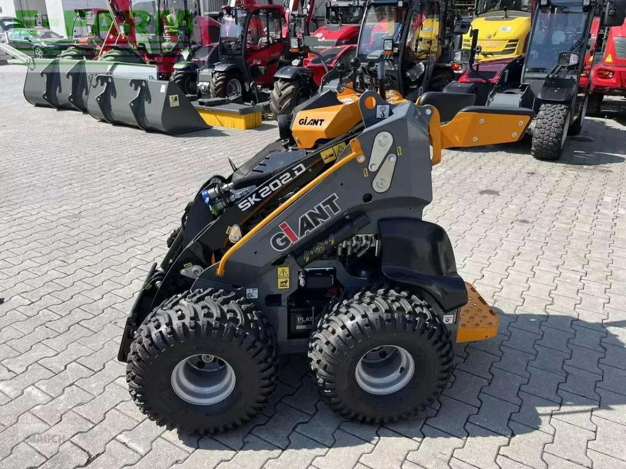 Wheel loader Giant sk 202d neuwertig inkl. schaufel & pg: picture 15