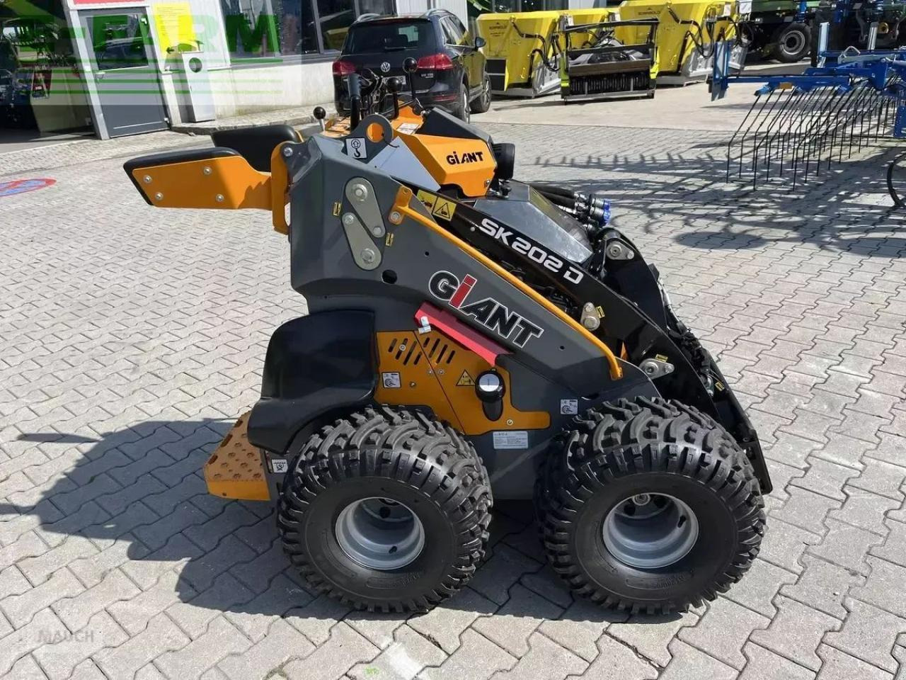 Wheel loader Giant sk 202d neuwertig inkl. schaufel & pg: picture 11
