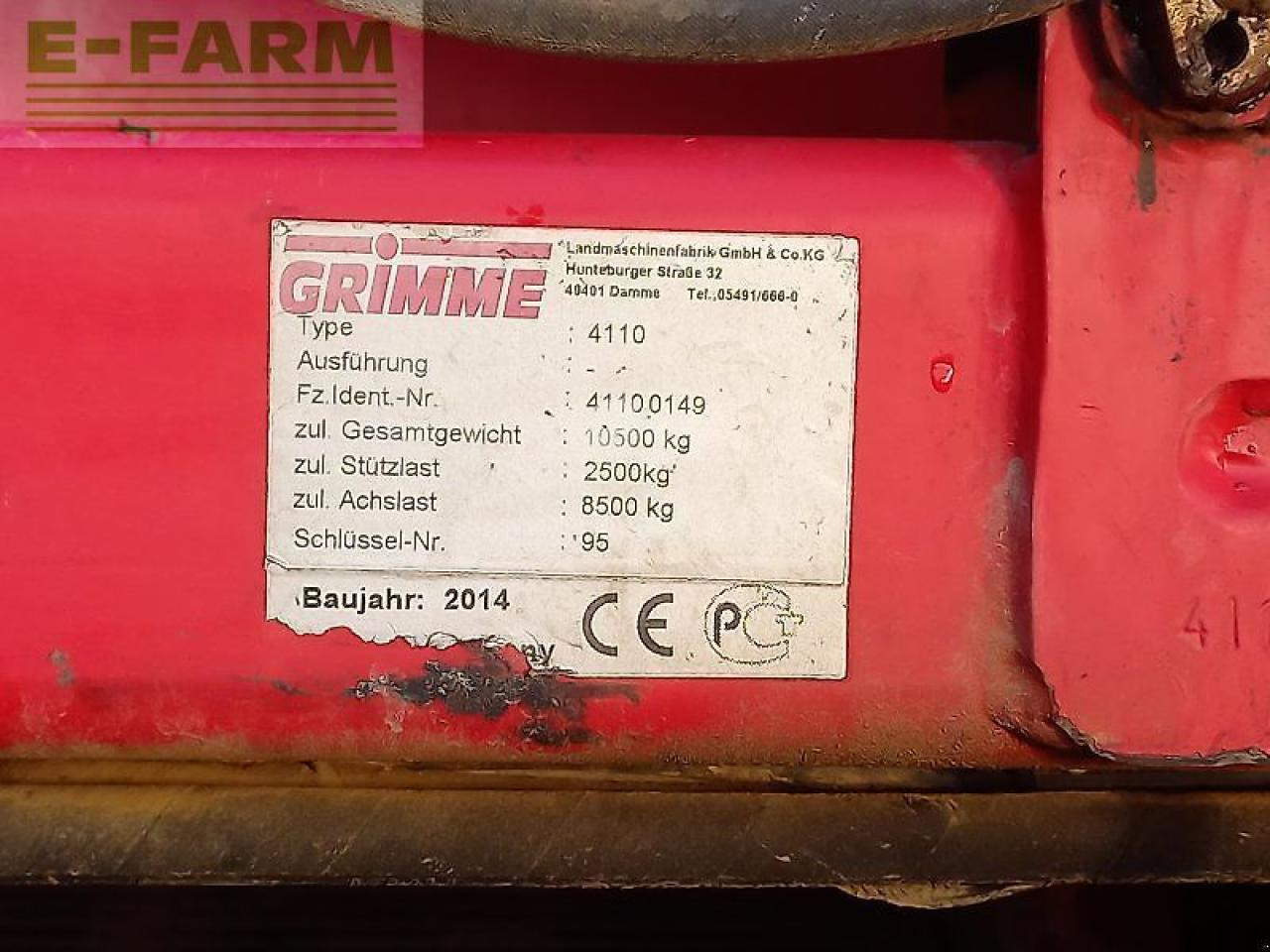 Grimme se 260 - Potato harvester: picture 3 Grimme se 260 - Potato harvester: picture 3