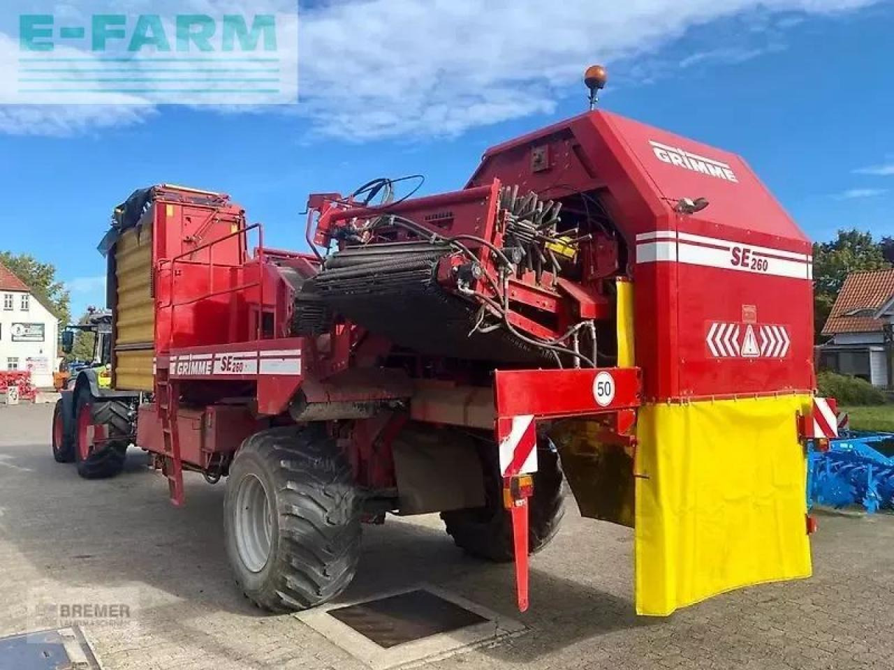 Grimme se 260 ub, erst 480 ha gerodet - Potato harvester: picture 3 Grimme se 260 ub, erst 480 ha gerodet - Potato harvester: picture 3