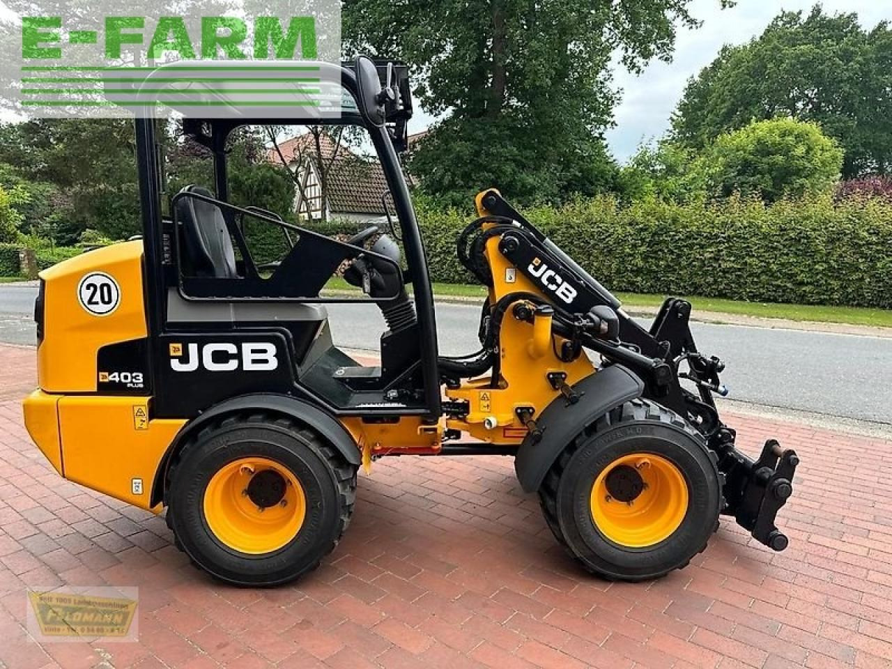 JCB 403 plus agri großer motor, zentralschmierung - Wheel loader: picture 3 JCB 403 plus agri großer motor, zentralschmierung - Wheel loader: picture 3