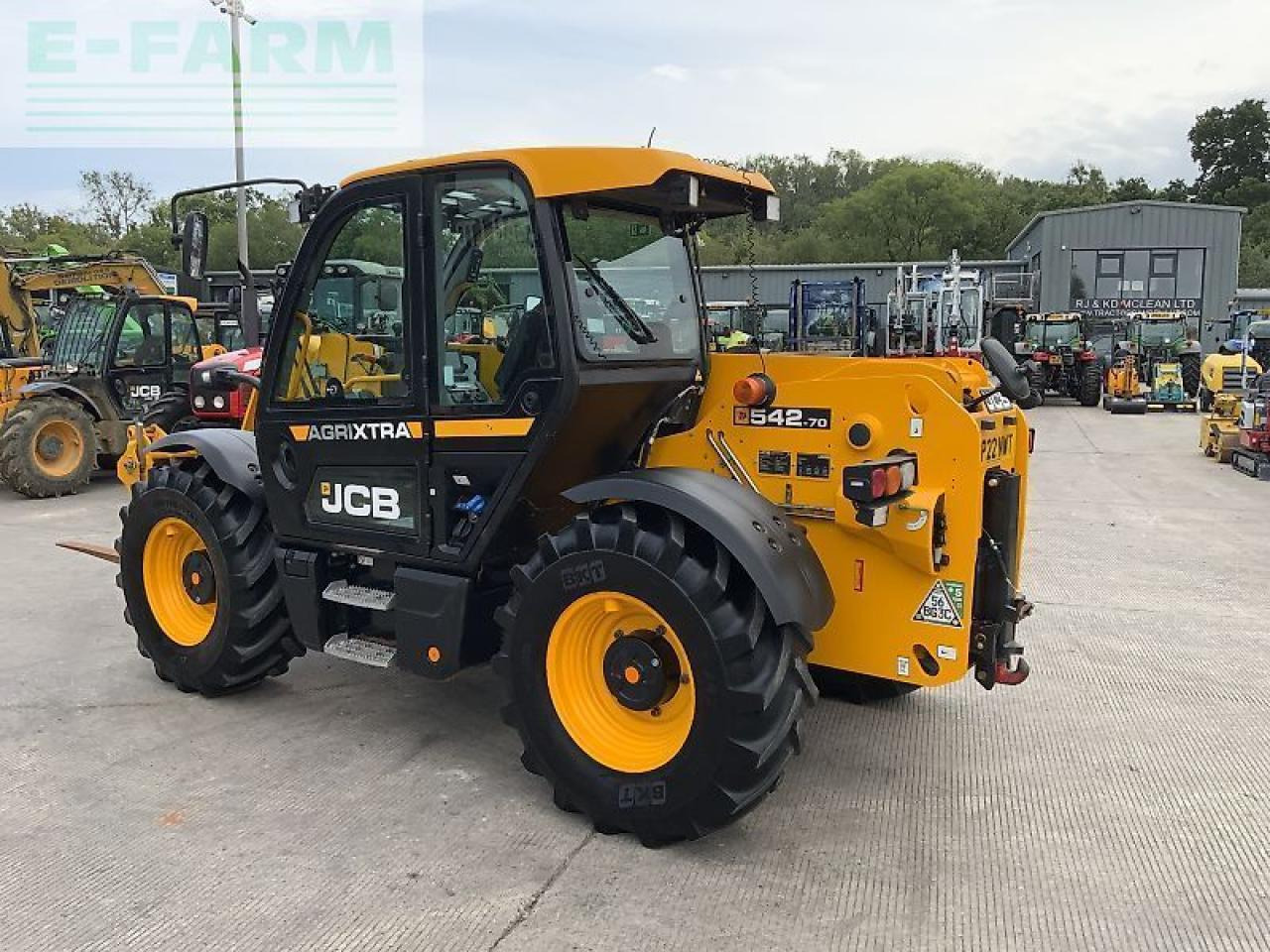 Mini excavator JCB 542-70 agri xtra telehandler (st24069): picture 14