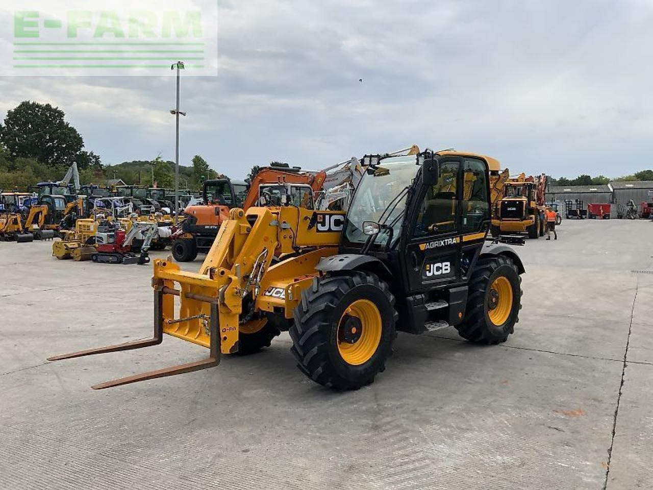 Mini excavator JCB 542-70 agri xtra telehandler (st24069): picture 7