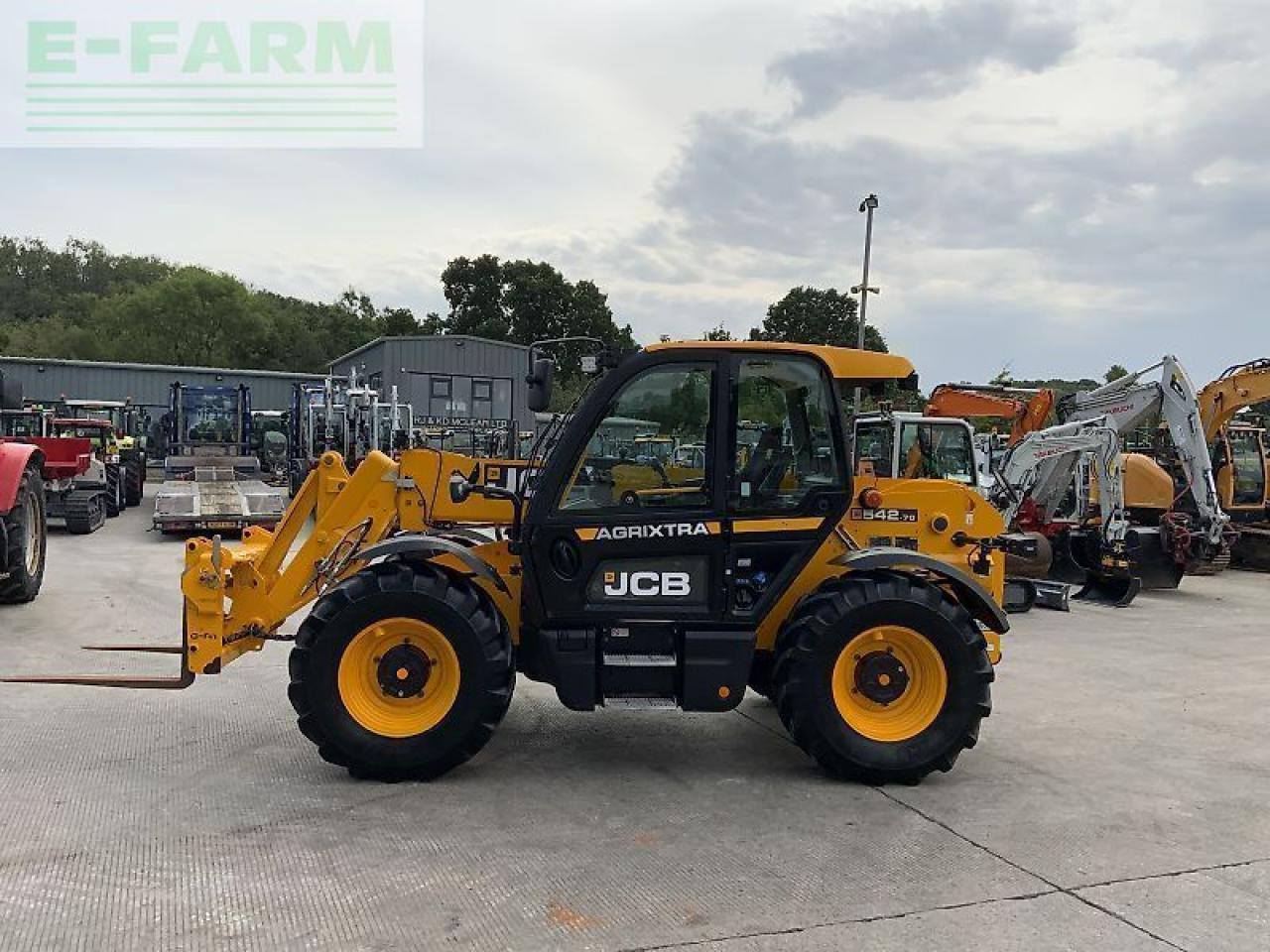 Mini excavator JCB 542-70 agri xtra telehandler (st24069): picture 6