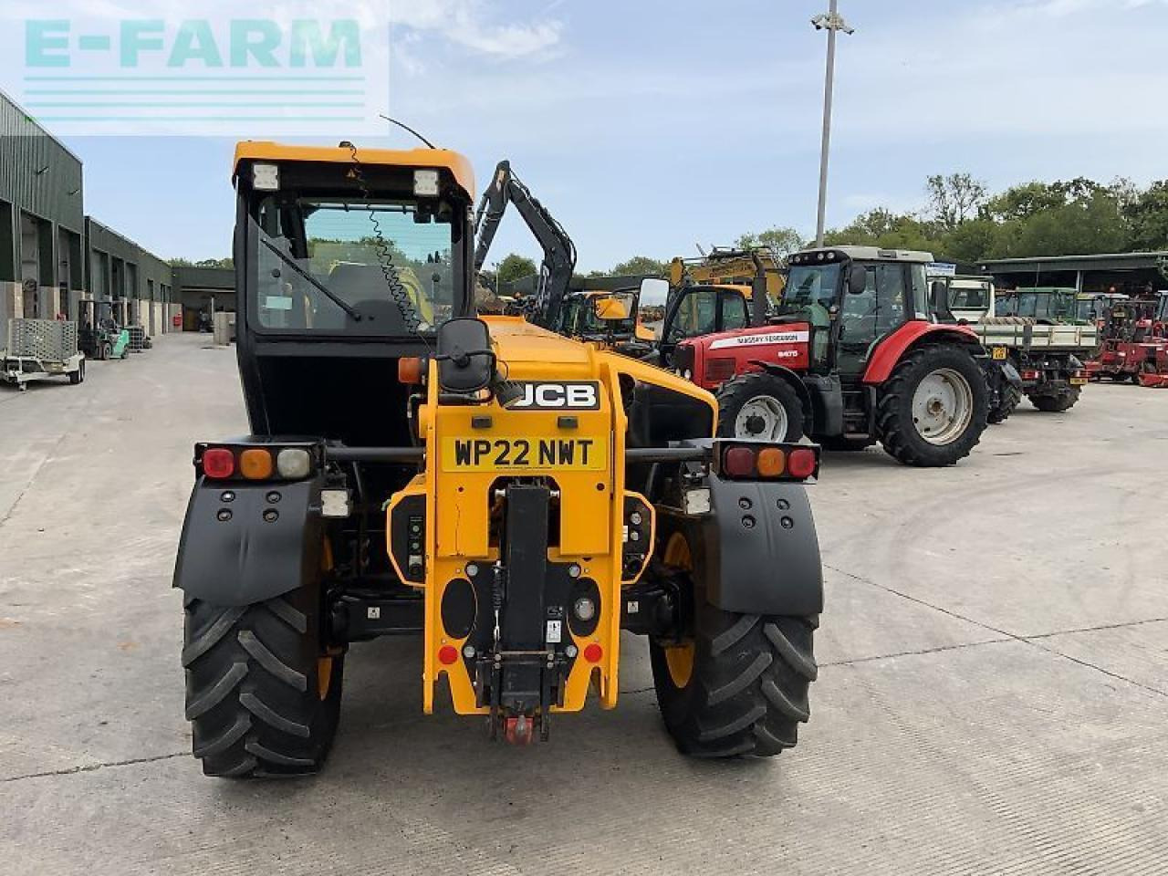 Mini excavator JCB 542-70 agri xtra telehandler (st24069): picture 13