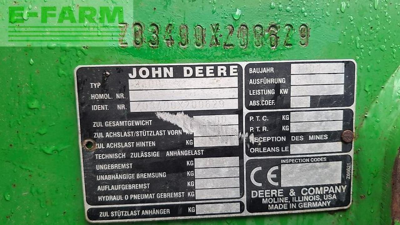 John Deere 3400 - Telescopic handler: picture 5 John Deere 3400 - Telescopic handler: picture 5