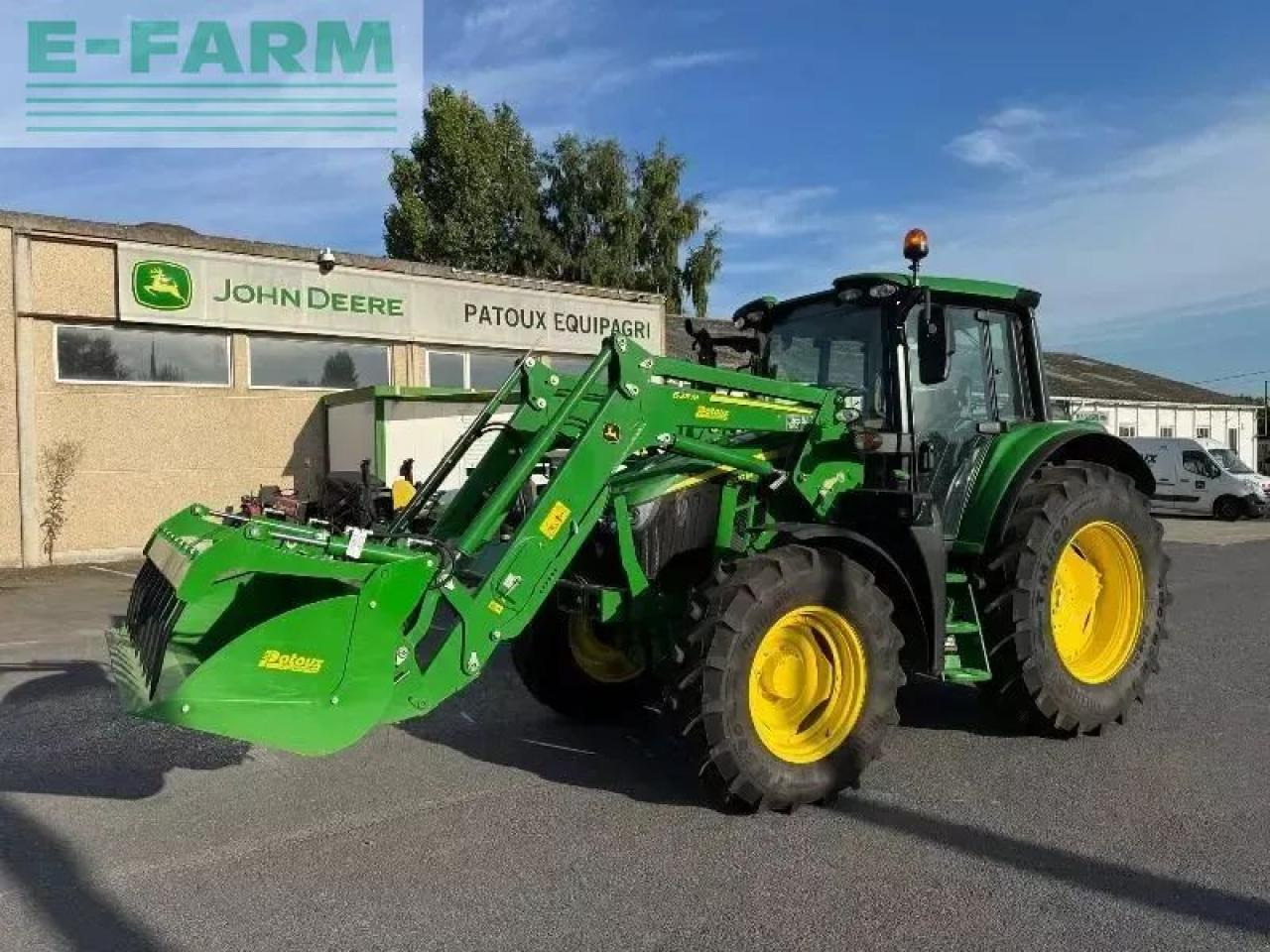 John Deere 6100m - Farm tractor: picture 1 John Deere 6100m - Farm tractor: picture 1