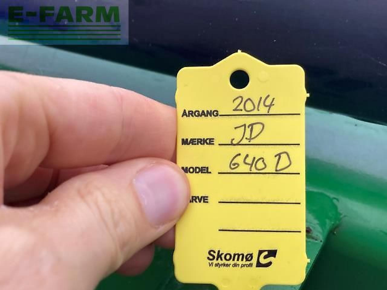 Forage harvester attachment John Deere 640d: picture 10