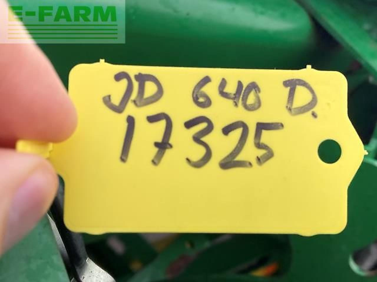 Forage harvester attachment John Deere 640d: picture 9