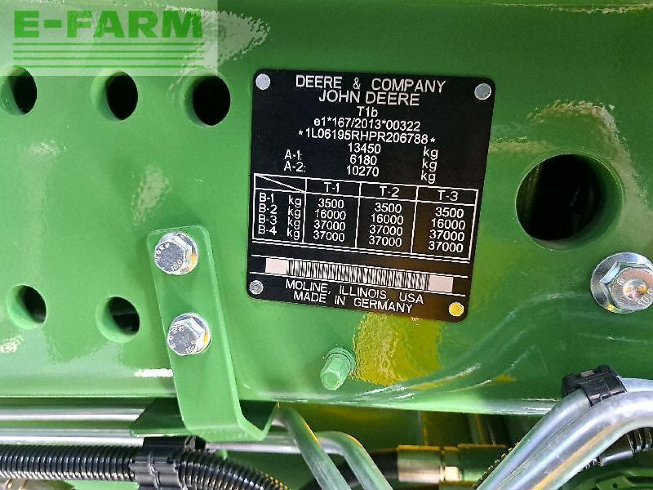 Farm tractor John Deere 6r195 / 6r195: picture 19