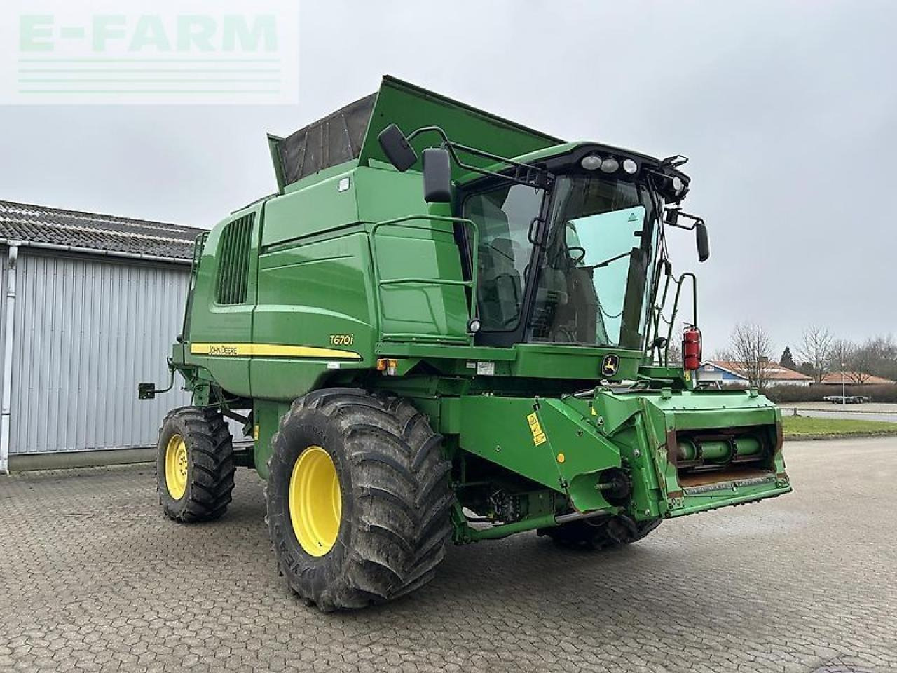 Combine harvester John Deere t670: picture 10