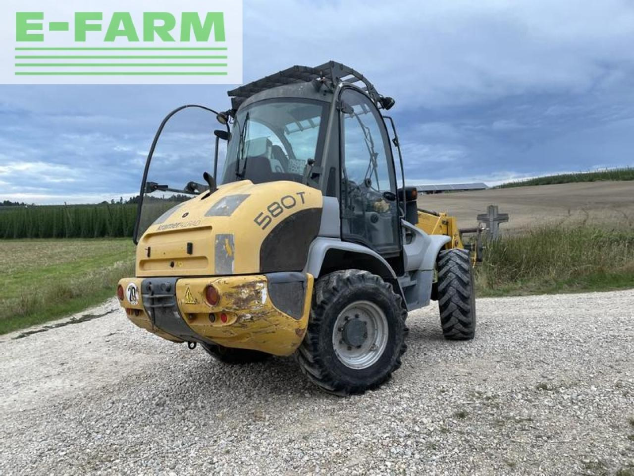 Telescopic handler Kramer 580 t: picture 10
