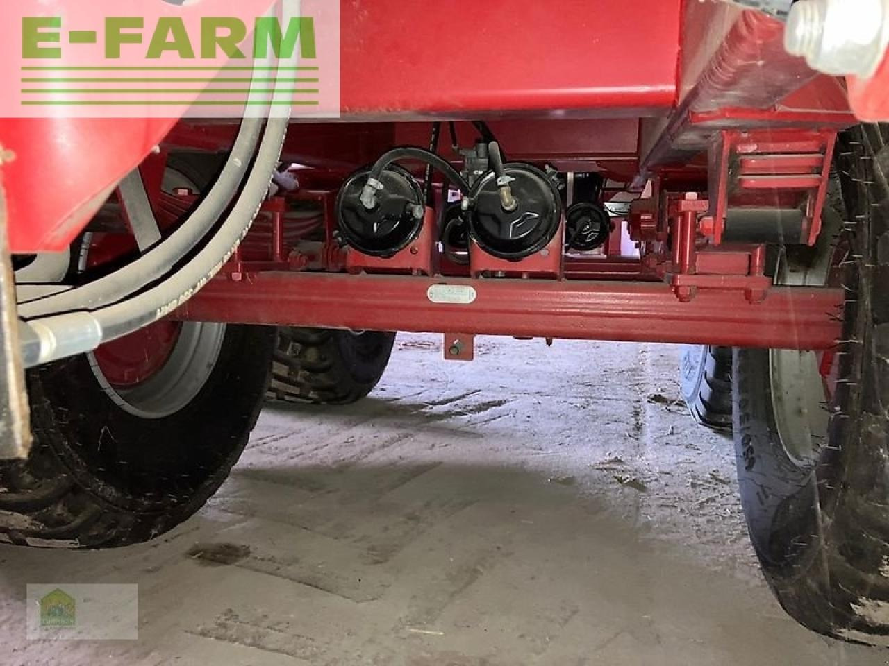 Farm tipping trailer/ Dumper Krampe big body bb 600 + canagro schnecke df1315: picture 12