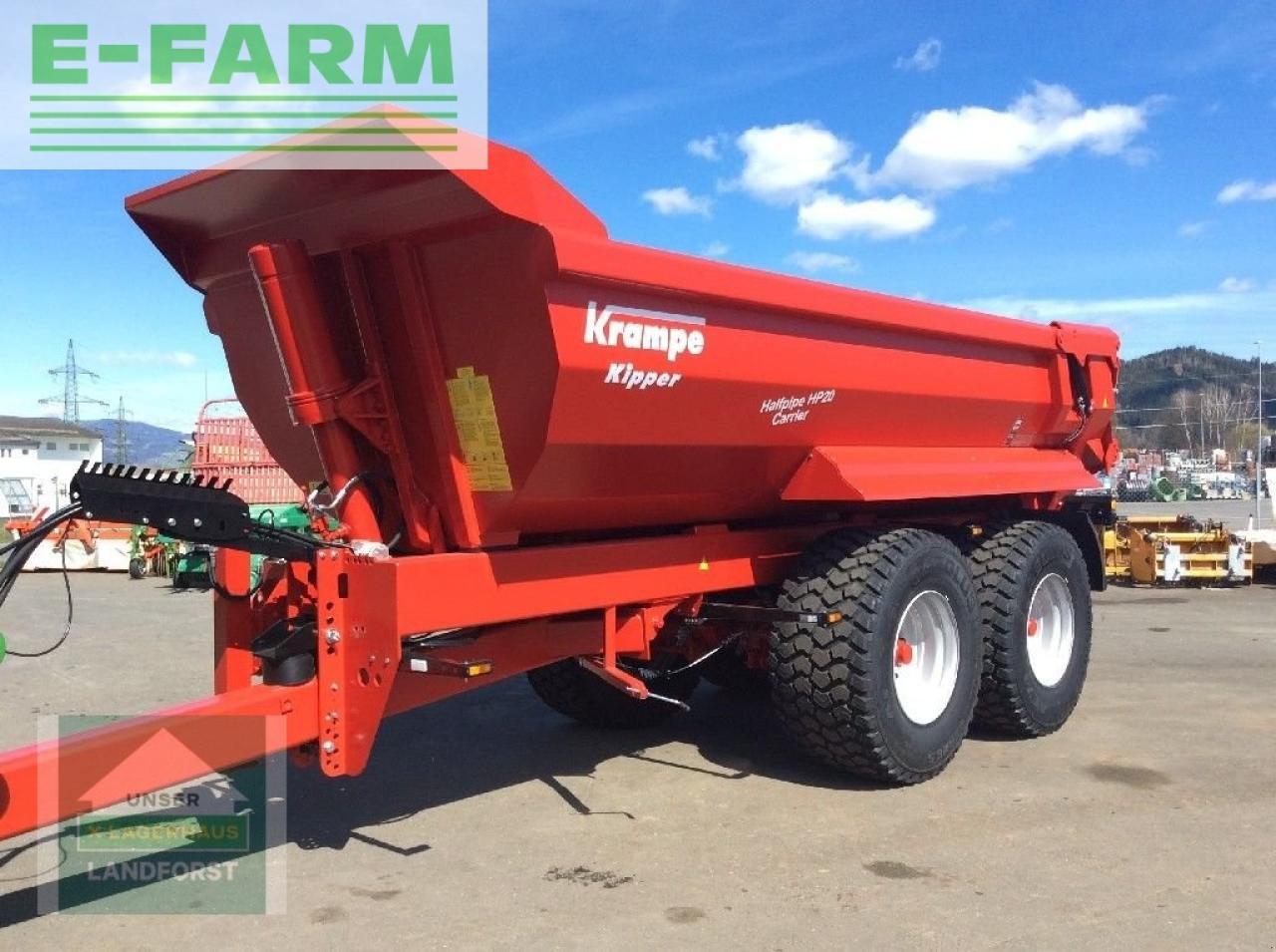 Krampe hp 20 carrier - Farm tipping trailer/ Dumper: picture 1 Krampe hp 20 carrier - Farm tipping trailer/ Dumper: picture 1