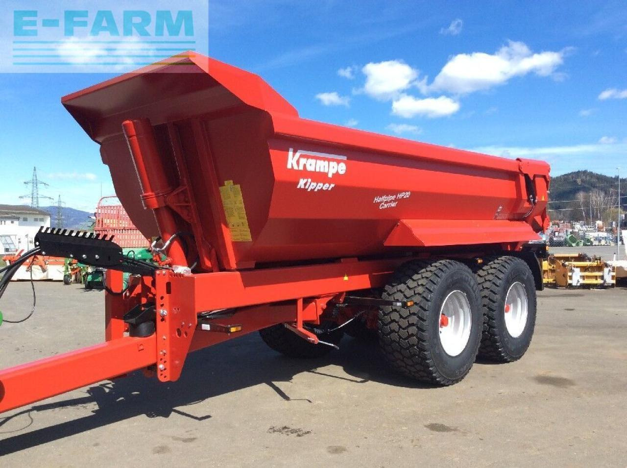 Krampe hp 20 carrier - Farm tipping trailer/ Dumper: picture 1 Krampe hp 20 carrier - Farm tipping trailer/ Dumper: picture 1