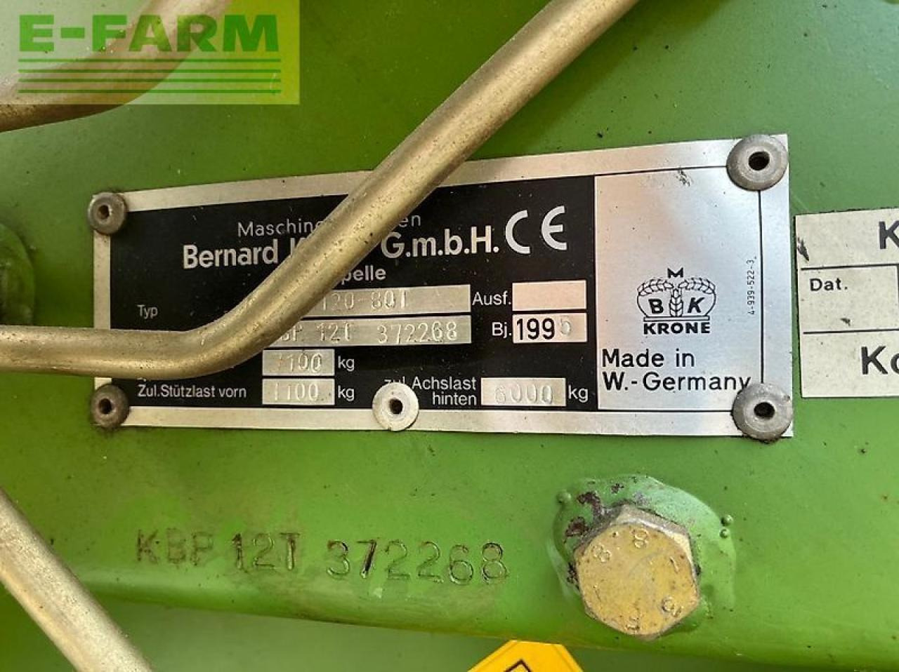 Square baler Krone big pack 120-80: picture 10