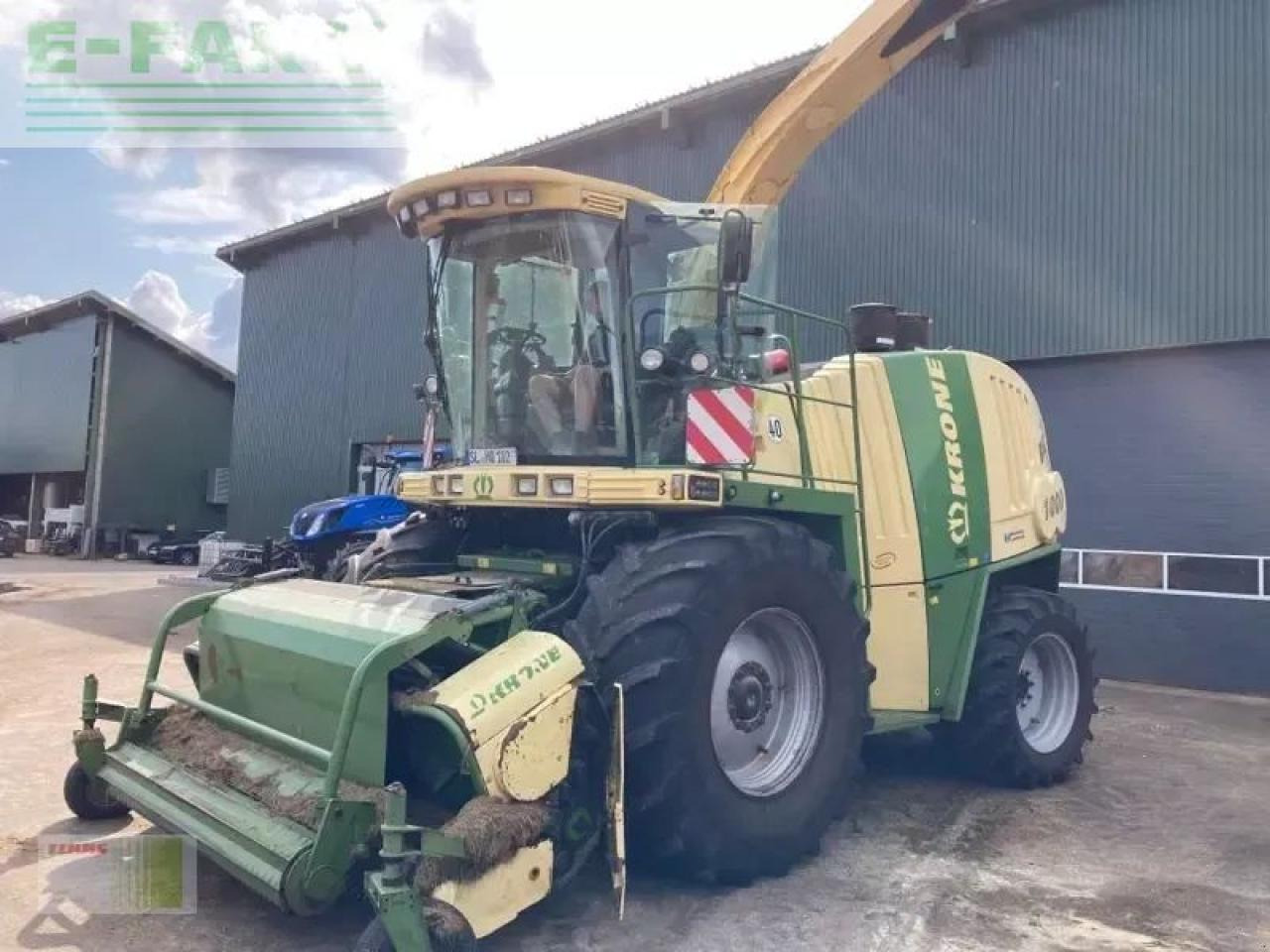 Forage harvester Krone big x 1000: picture 8 Forage harvester Krone big x 1000: picture 8