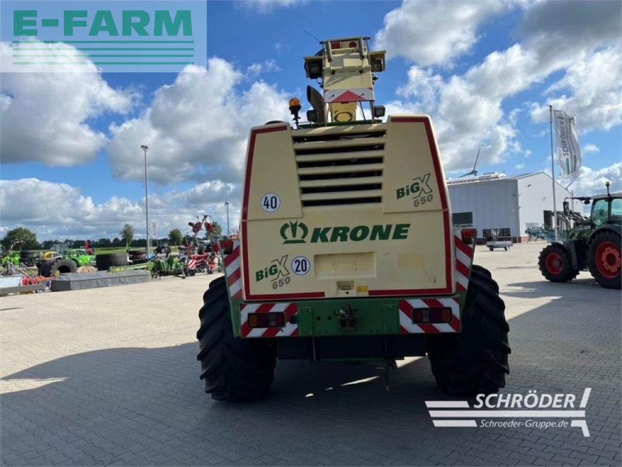 Krone big x 650 - Forage harvester: picture 4 Krone big x 650 - Forage harvester: picture 4