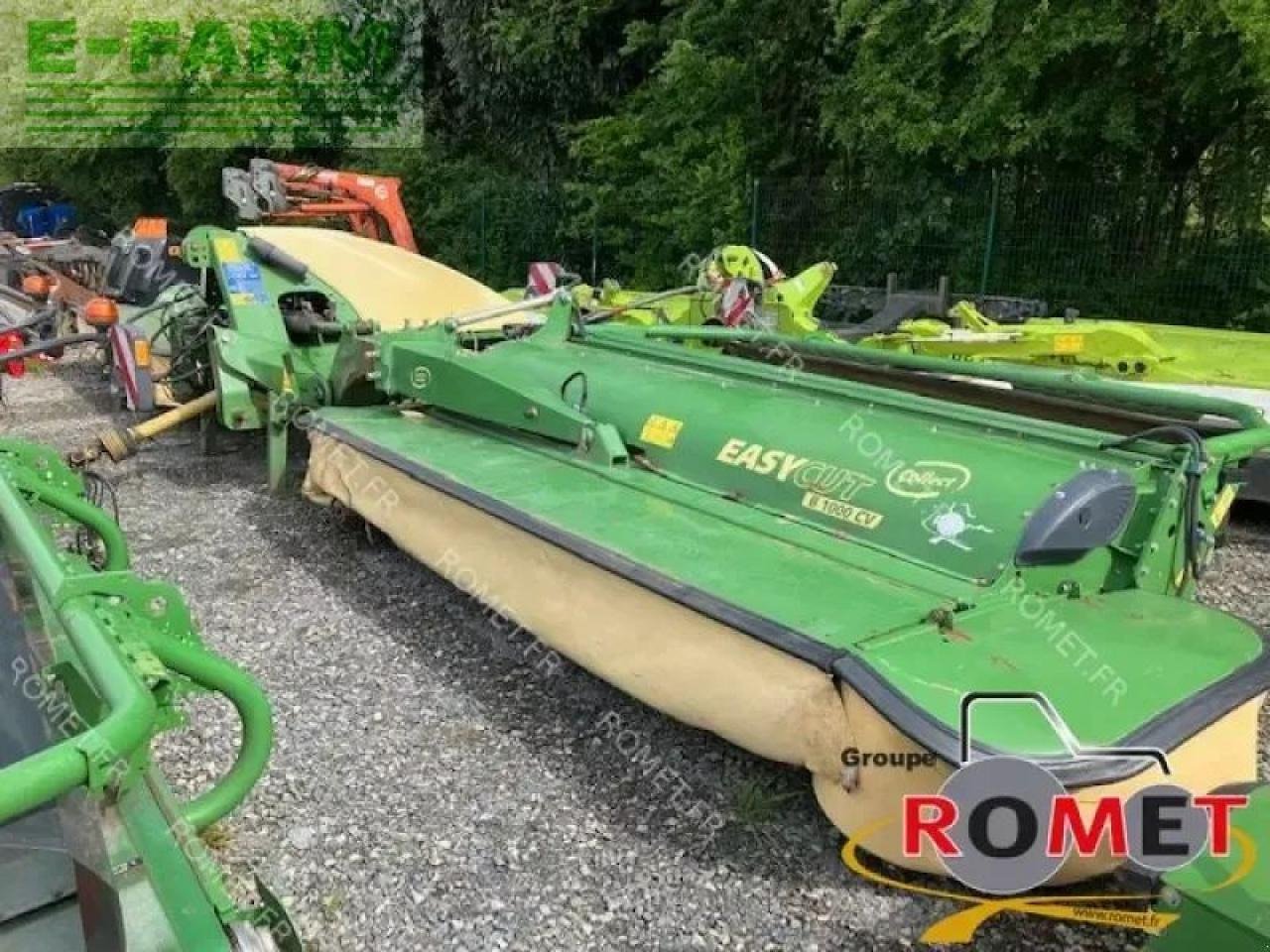 Mower Krone ecb1000 cv coll: picture 1
