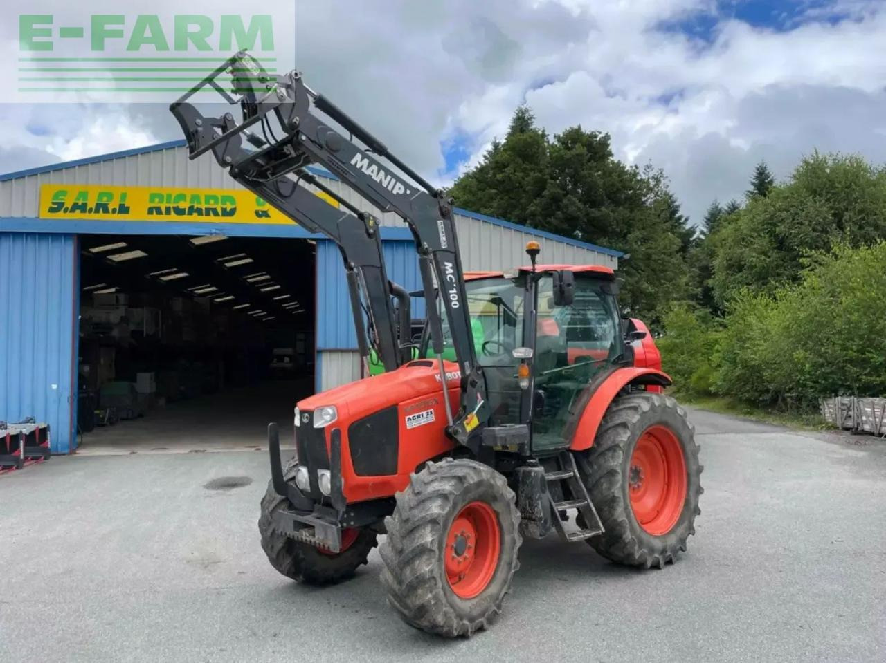 Kubota tracteur agricole m110gx kubota - Farm tractor: picture 5 Kubota tracteur agricole m110gx kubota - Farm tractor: picture 5