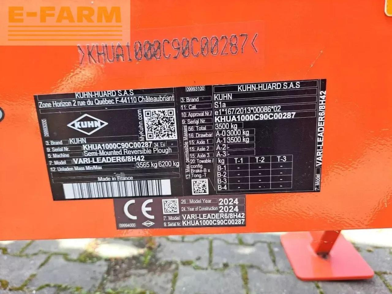 Kuhn vari-leader 7 nsh - Plow: picture 5 Kuhn vari-leader 7 nsh - Plow: picture 5