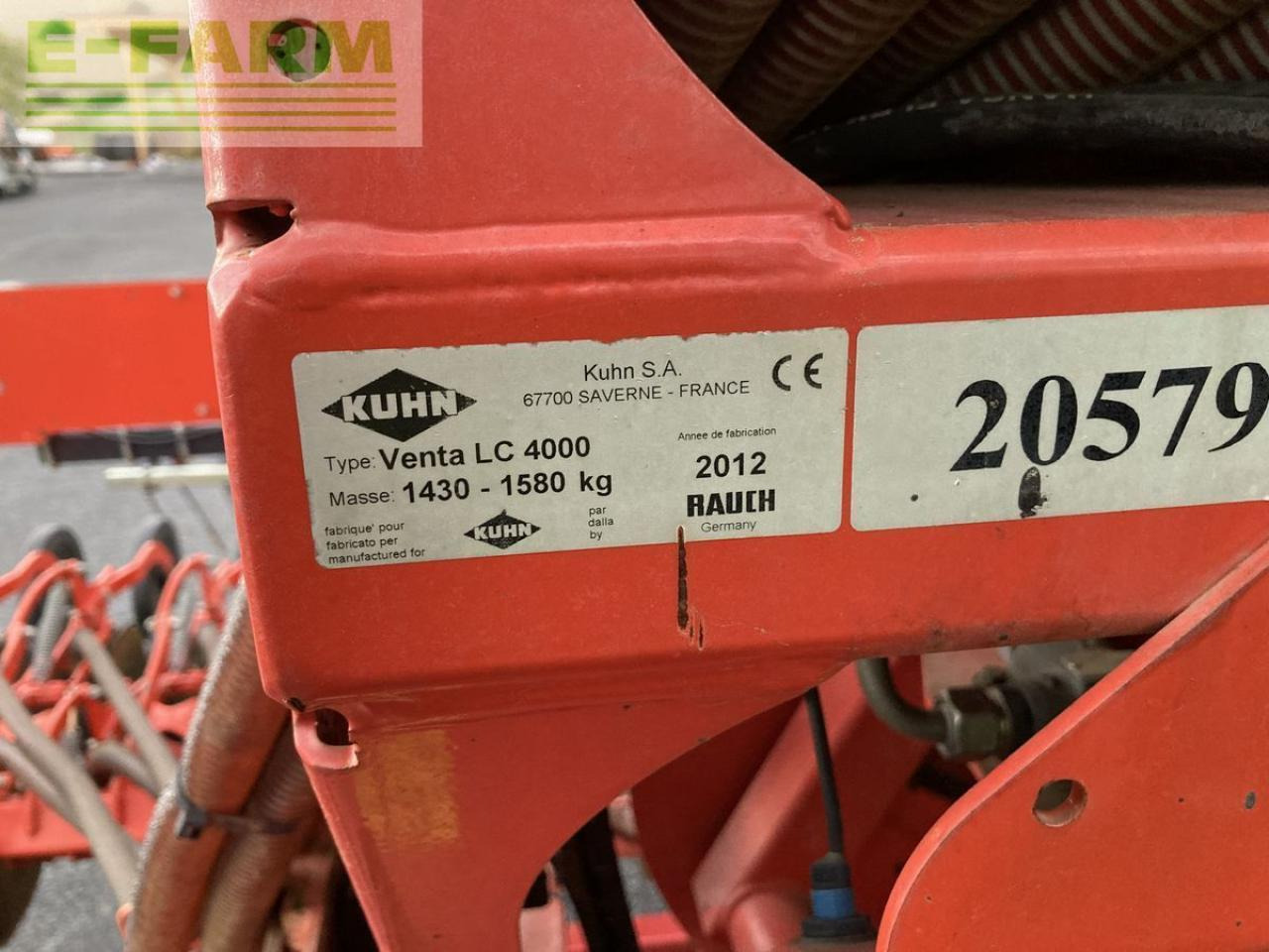 Combine seed drill Kverneland ngs 101 mit kuhn venta lc 4000: picture 8 Combine seed drill Kverneland ngs 101 mit kuhn venta lc 4000: picture 8