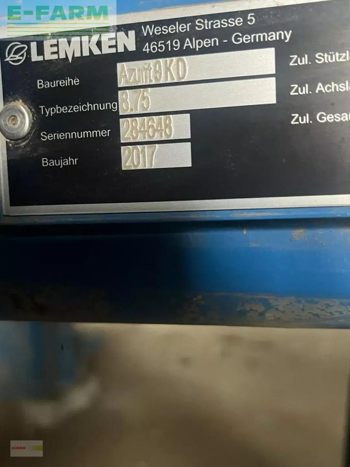 Lemken azurit 9 - Precision sowing machine: picture 3 Lemken azurit 9 - Precision sowing machine: picture 3