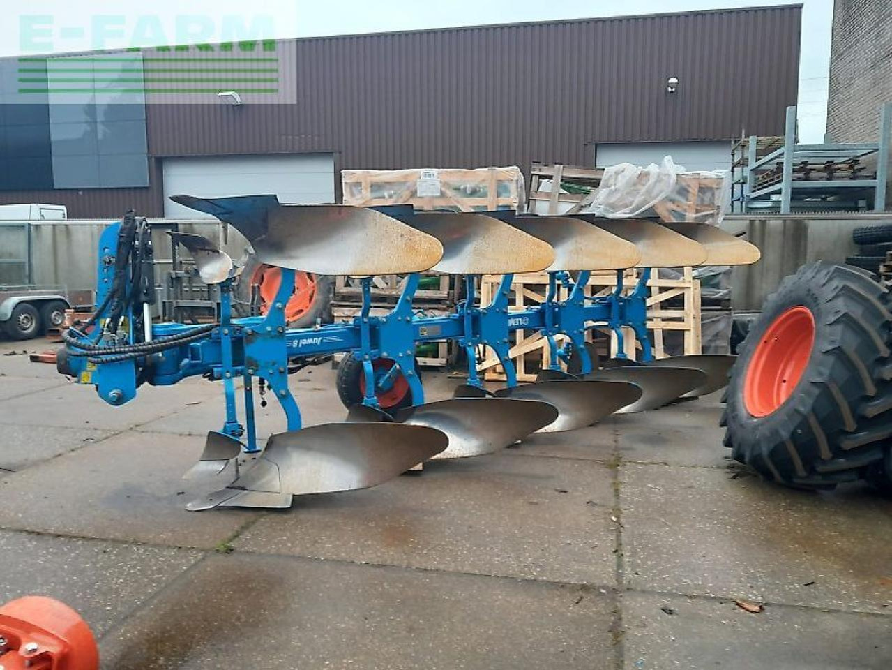 Lemken juwel 8 v 5 n100 - Plow: picture 1 Lemken juwel 8 v 5 n100 - Plow: picture 1