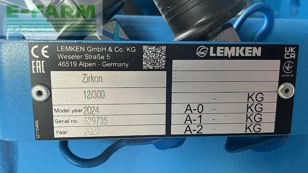 Lemken solitair 9+/zirkon 12 - Seed drill: picture 2 Lemken solitair 9+/zirkon 12 - Seed drill: picture 2